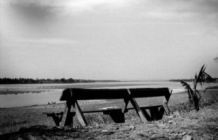 'My' bench on the Mekong